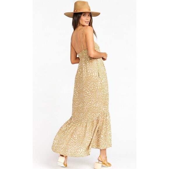 Show Me Your Mumu Anaya Maxi Desert Cheetah Size Small - Picture 2 of 12